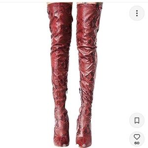 Dolls Kill knee high boots